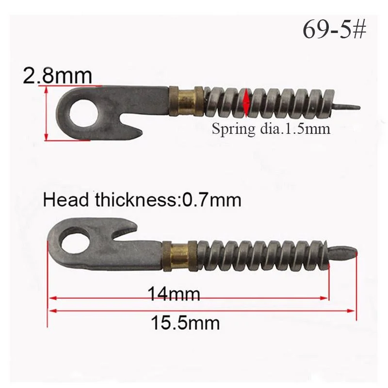 100pcs Eyeglasses Spring Hinge Glasses Spring Insert Repair Mix Eyewear Parts 2
