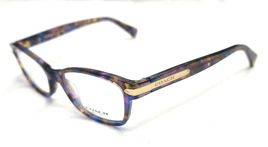 Coach HC6065 5288 Tortoise Oval Eyeglasses Frame 49-17 135 DEFECTIVE PARTS READ