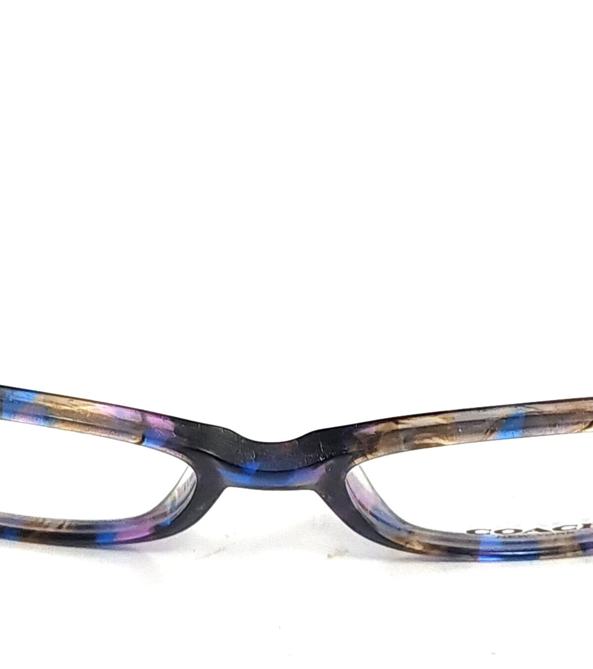 Coach HC6065 5288 Tortoise Oval Eyeglasses Frame 49-17 135 DEFECTIVE PARTS READ 4