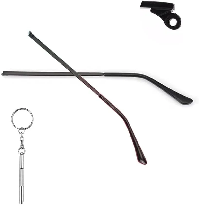Metal Eyeglass Temple Arms - Durable Replacement Frame Parts for Glasses 2
