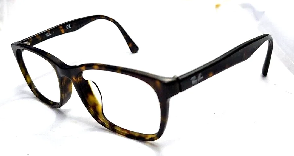 Ray Ban RB5315-D 5211 PARTS Brown Tortoise Square Eyeglasses 53-17 145 READ
